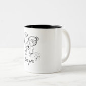 Mug en céramique classique, élégant et essentiel a (Devant droit)