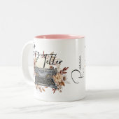 Mug en céramique "Conteur d'histoire" personnalisé (Devant gauche)