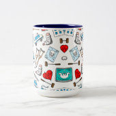 Mug en céramique de conception médicale (Centre)