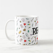 Mug en céramique d'impression Médicale personnalis (Gauche)
