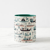 Mug en céramique d'inspiration nordique (Centre)