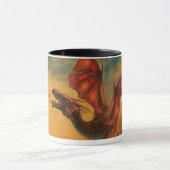Mug en céramique Dragon personnalisée (Centre)