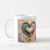 Mug en céramique élégant pour café, thé ou boisson (Gauche)