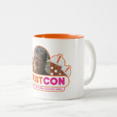 Mug en céramique FaustCon (Devant droit)