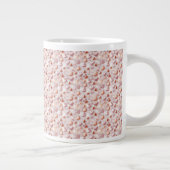 Mug en céramique géant Bold Rose Gold Stars (Droite)