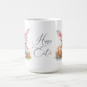 Mug en céramique Lapin de Pâques joyeux (Centre)