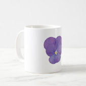 Mug en céramique Pansy Blossom (Devant gauche)