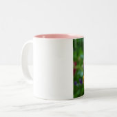 mug en céramique papillon bicolore (Devant gauche)