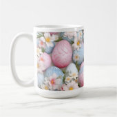 Mug en céramique Pâques Joyeux 3D (Gauche)