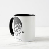 Mug en céramique PassGate (Devant gauche)