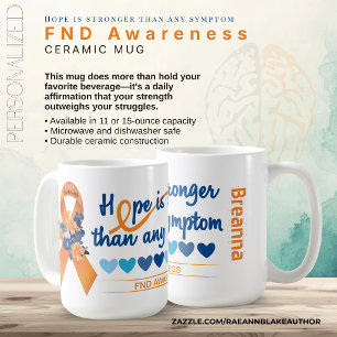 Mug en céramique personnalisé pour la sensibilisat
