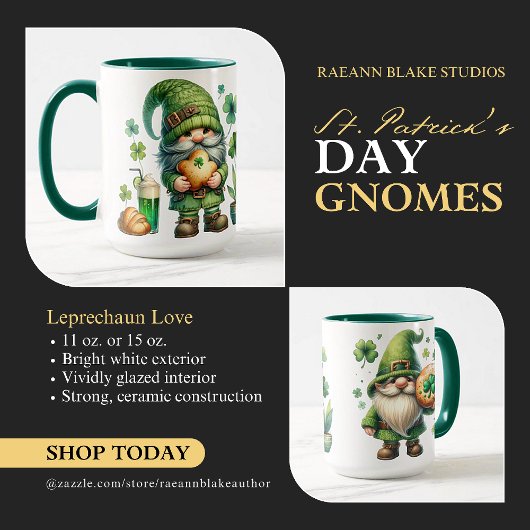 Mug en céramique pour la Saint-Patrick