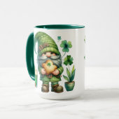 Mug en céramique pour la Saint-Patrick (Devant gauche)