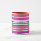 Mug en céramique rayée (Centre)