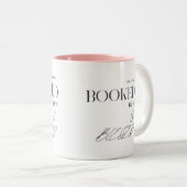 Mug en céramique "Réservé, Occupé et Bénis" (Devant droit)