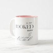 Mug en céramique "Réservé, Occupé et Bénis" (Devant gauche)