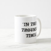 Mug En ces périodes préoccupées (Devant droit)