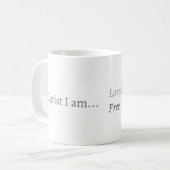 Mug En Christ je suis (Devant gauche)