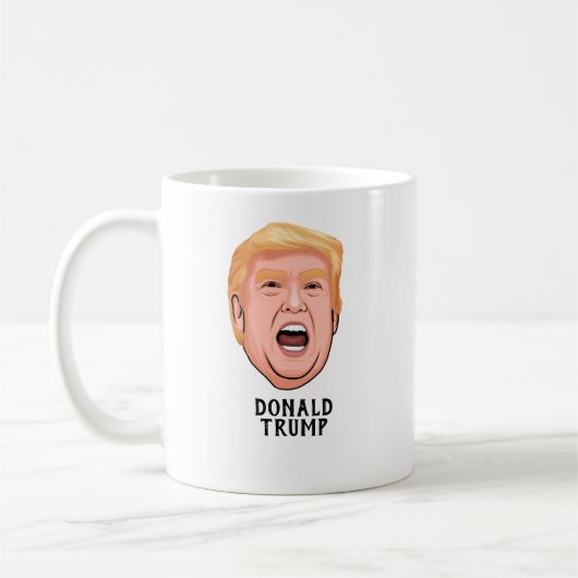 MUG EN COLÈRE DONALD TRUMP PERSONNALISÉ (Gauche)