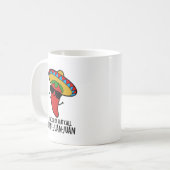 Mug En Coque De Chaleur Appelez Neuf Juan Mexicain Pun (Devant gauche)