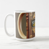 MUG EN CUIR ANTIQUE (Gauche)