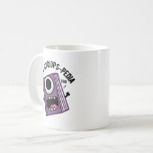 Mug En-cyclops-pedia Funny Encyclopedia Pun (Devant gauche)