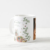 Mug En dehors du marché | Monogramme de la future Mme (Devant gauche)