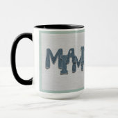 Mug en denim Miami Floride (Gauche)