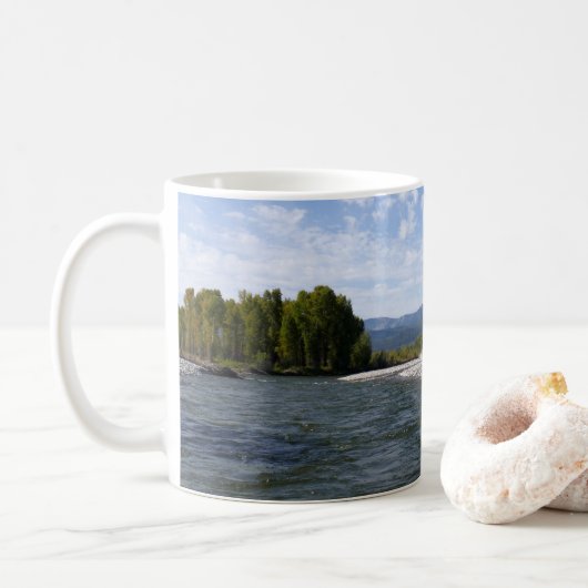 Mug En descendant la rivière Snake I (Avec donut)