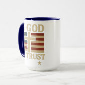 Mug En Dieu, nous faisons confiance (Devant gauche)
