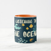 Mug En Écoutant L'Océan, Jour des terres, (Centre)