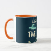 Mug En Écoutant L'Océan, Jour des terres, (Gauche)