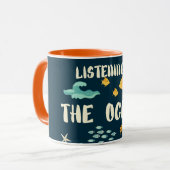 Mug En Écoutant L'Océan, Jour des terres, (Devant gauche)