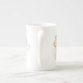 MUG EN FAIENCE FINE "HEURE DU THÉ" BISCOTTI (Dos)