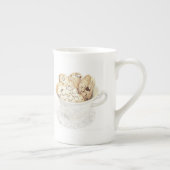 MUG EN FAIENCE FINE "HEURE DU THÉ" BISCOTTI (Droite)