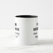 Mug En Fait Je Fais Mon Travail (Centre)