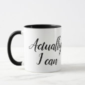 Mug En fait, je peux (Gauche)