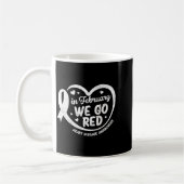 Mug En février, nous allons pour la sensibilisation à (Gauche)