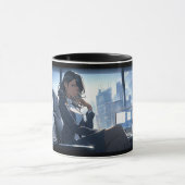 Mug En fin d'après-midi dans mon bureau (Centre)