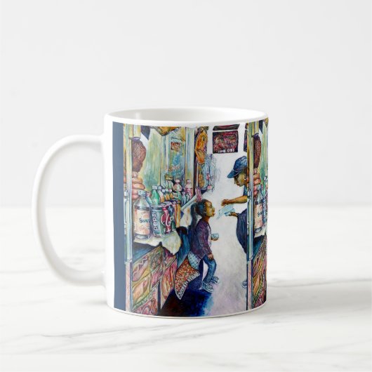 Mug En fin de compte produit de l'espoir (Gauche)