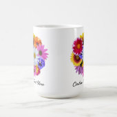 Mug En Fleur - Bouquet floral rond (Centre)