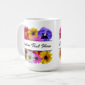 Mug En fleur - Carré Split Floral (Devant gauche)