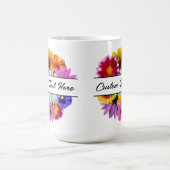 Mug En fleur - Fleur à éclats ronds (Centre)