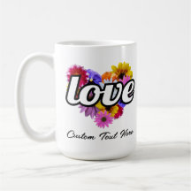 En fleurs - Amour avec un bouquet en forme de cœur