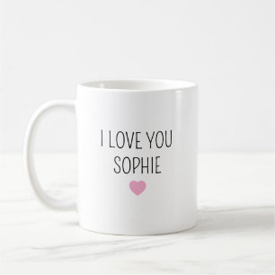Mug en grès personnalisé pour Mimi, nom personnali