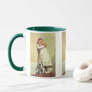 Mug En honte de Charles Burton Barber, Art Vintage