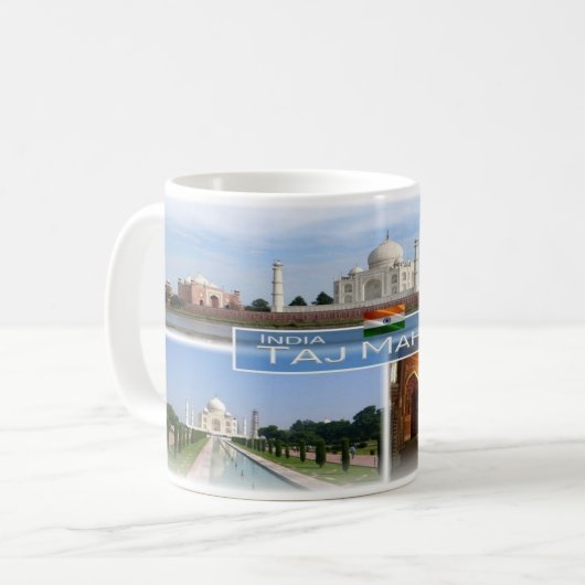 Mug EN Inde - Le Taj Mahal - (Devant gauche)