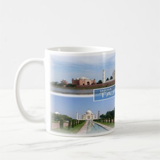 Mug EN Inde - Le Taj Mahal - (Gauche)
