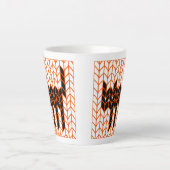 Mug en laine BLACK CAT Latte (Devant)
