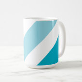 Mug en latte à deux tons (Devant droit)